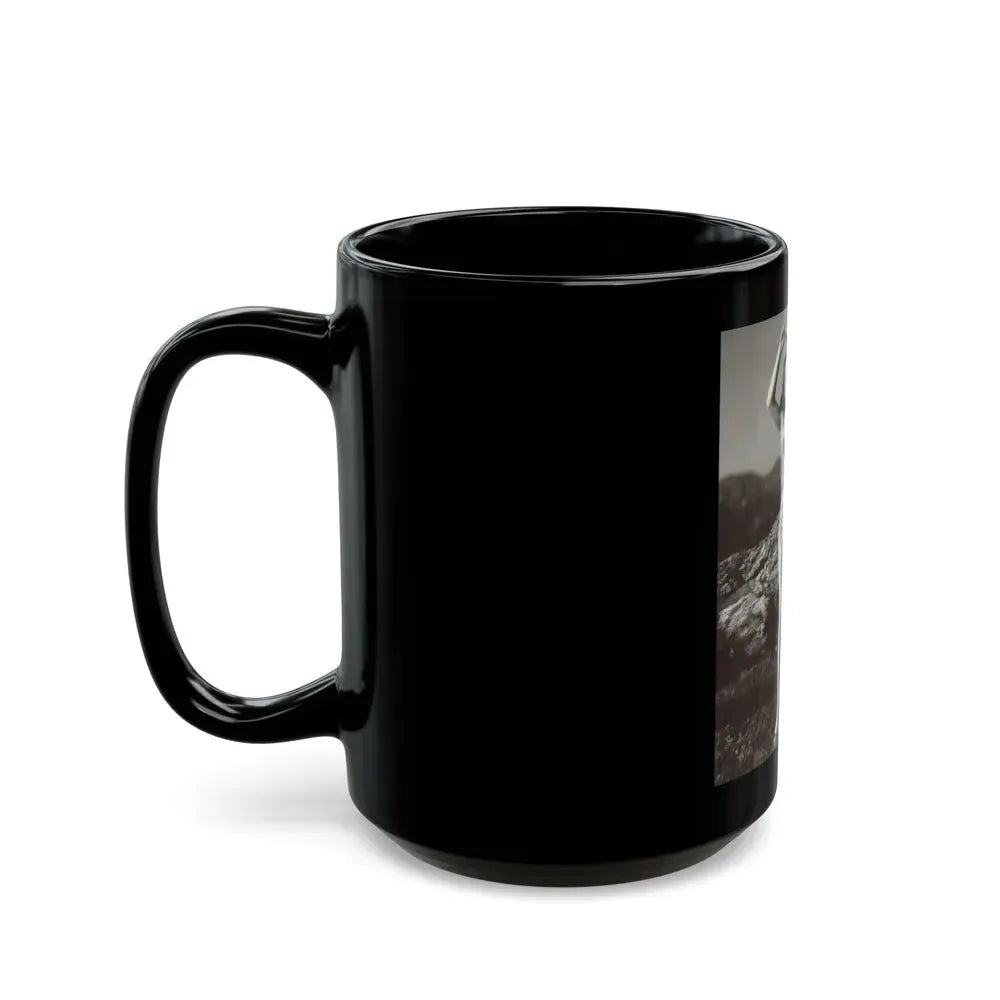 Jeanne Crain #163 (Vintage Female Icon) Black Coffee Mug - Go Mug Yourself