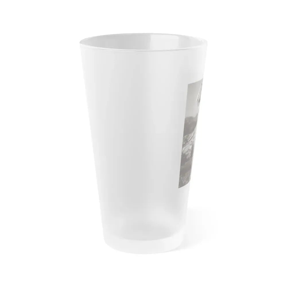 Jeanne Crain #163 (Vintage Female Icon) Frosted Pint Glass 16oz - Go Mug Yourself