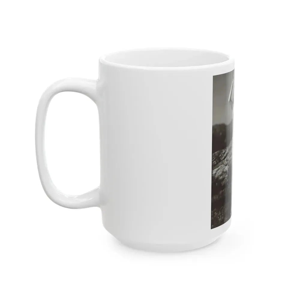 Jeanne Crain #163 (Vintage Female Icon) White Coffee Mug - Go Mug Yourself