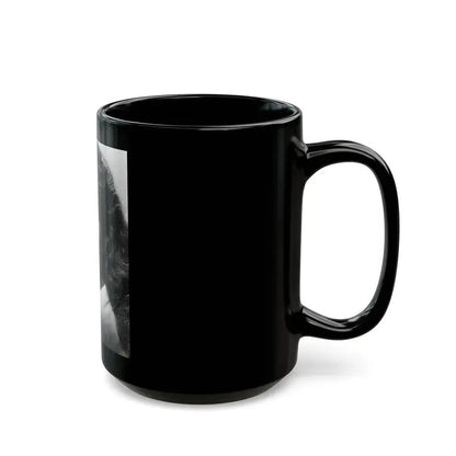 Jeanne Crain #166 (Vintage Female Icon) Black Coffee Mug - Go Mug Yourself