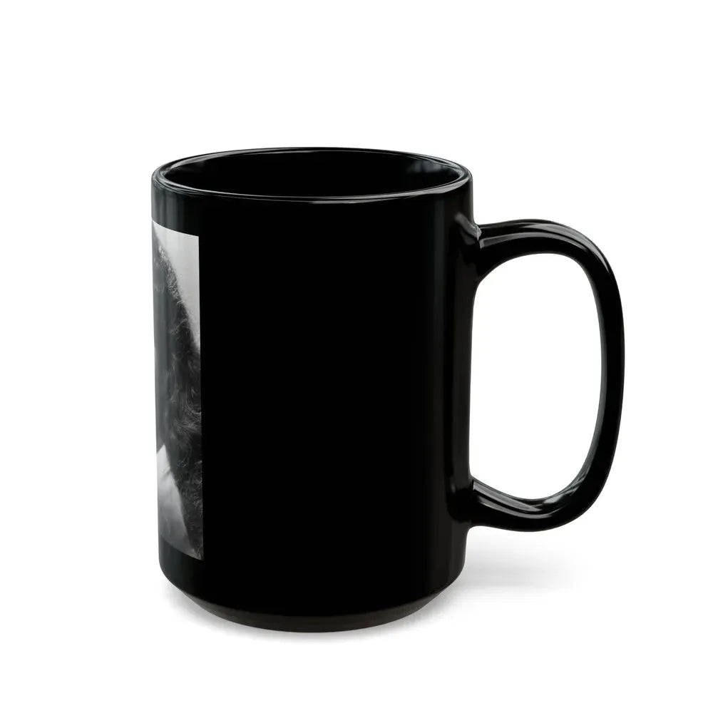 Jeanne Crain #166 (Vintage Female Icon) Black Coffee Mug - Go Mug Yourself