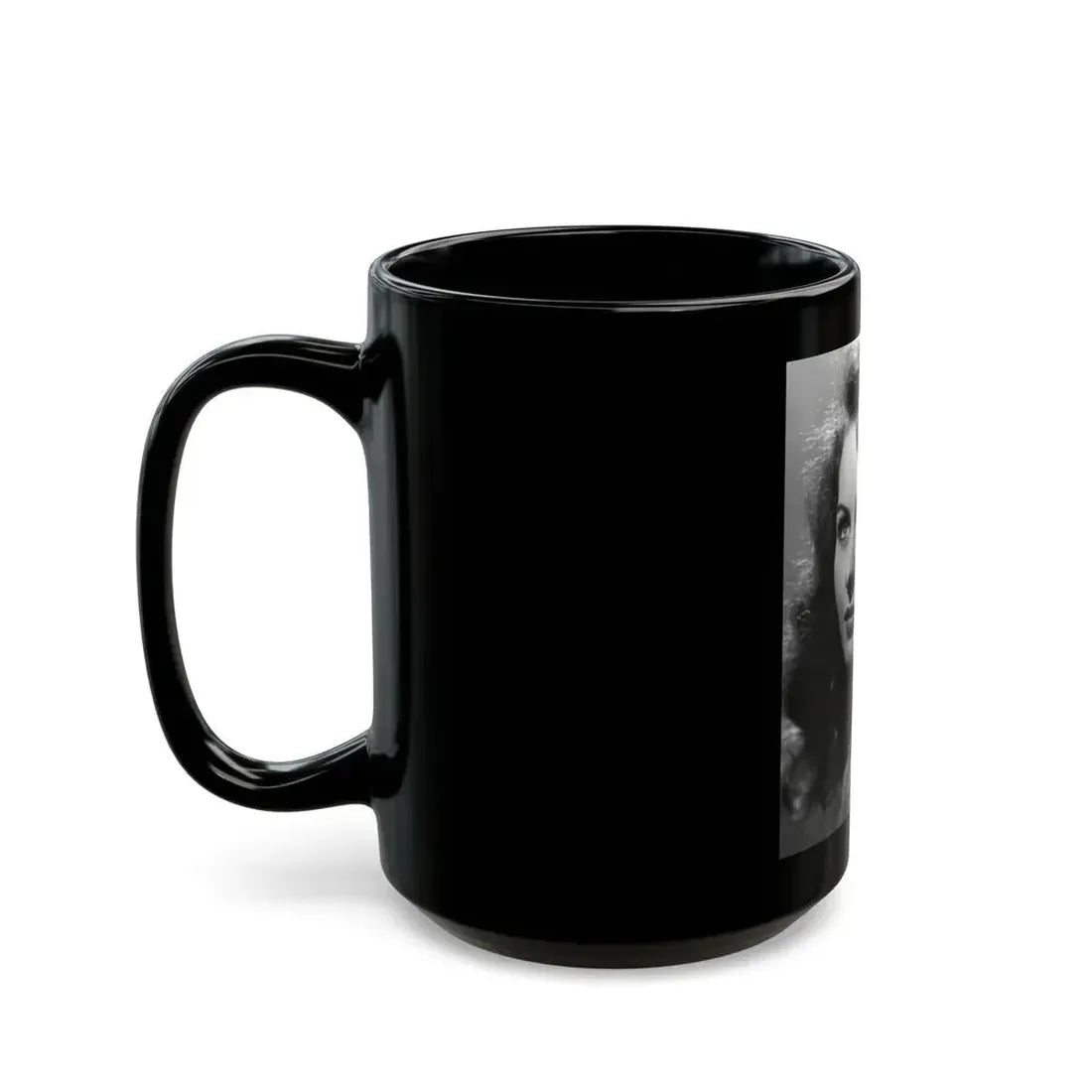 Jeanne Crain #166 (Vintage Female Icon) Black Coffee Mug - Go Mug Yourself
