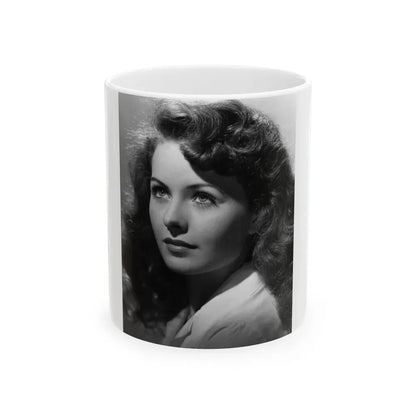 Jeanne Crain #166 (Vintage Female Icon) White Coffee Mug 11oz - Go Mug Yourself