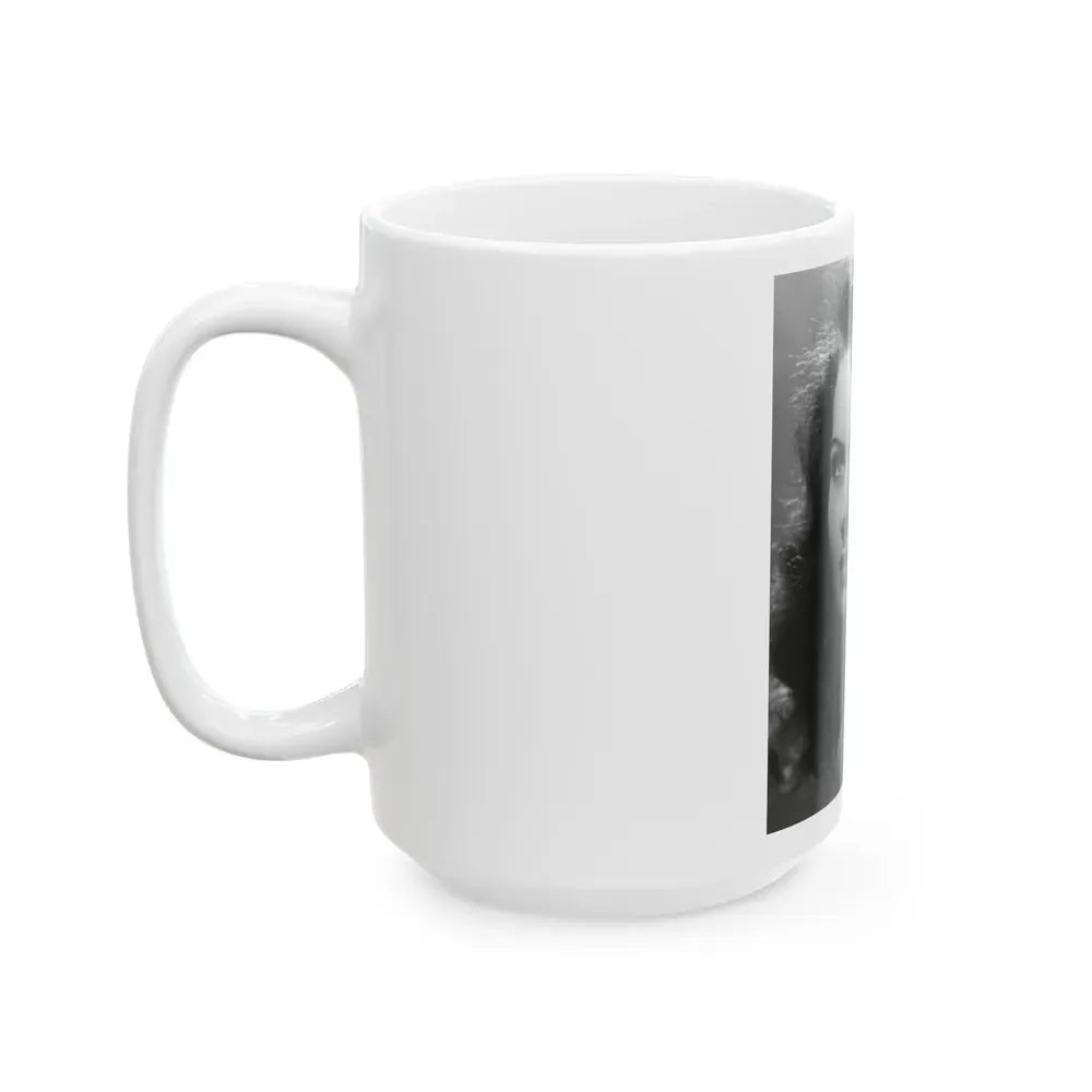 Jeanne Crain #166 (Vintage Female Icon) White Coffee Mug - Go Mug Yourself