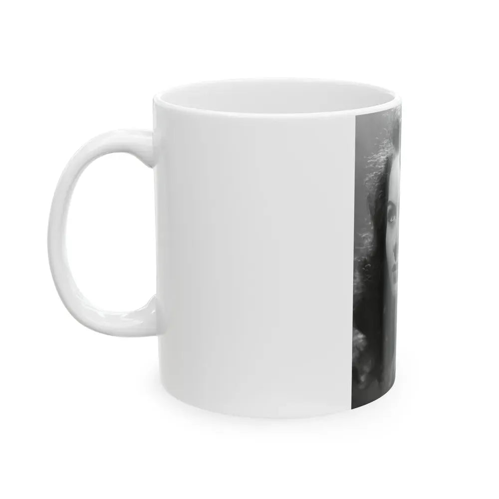 Jeanne Crain #166 (Vintage Female Icon) White Coffee Mug - Go Mug Yourself