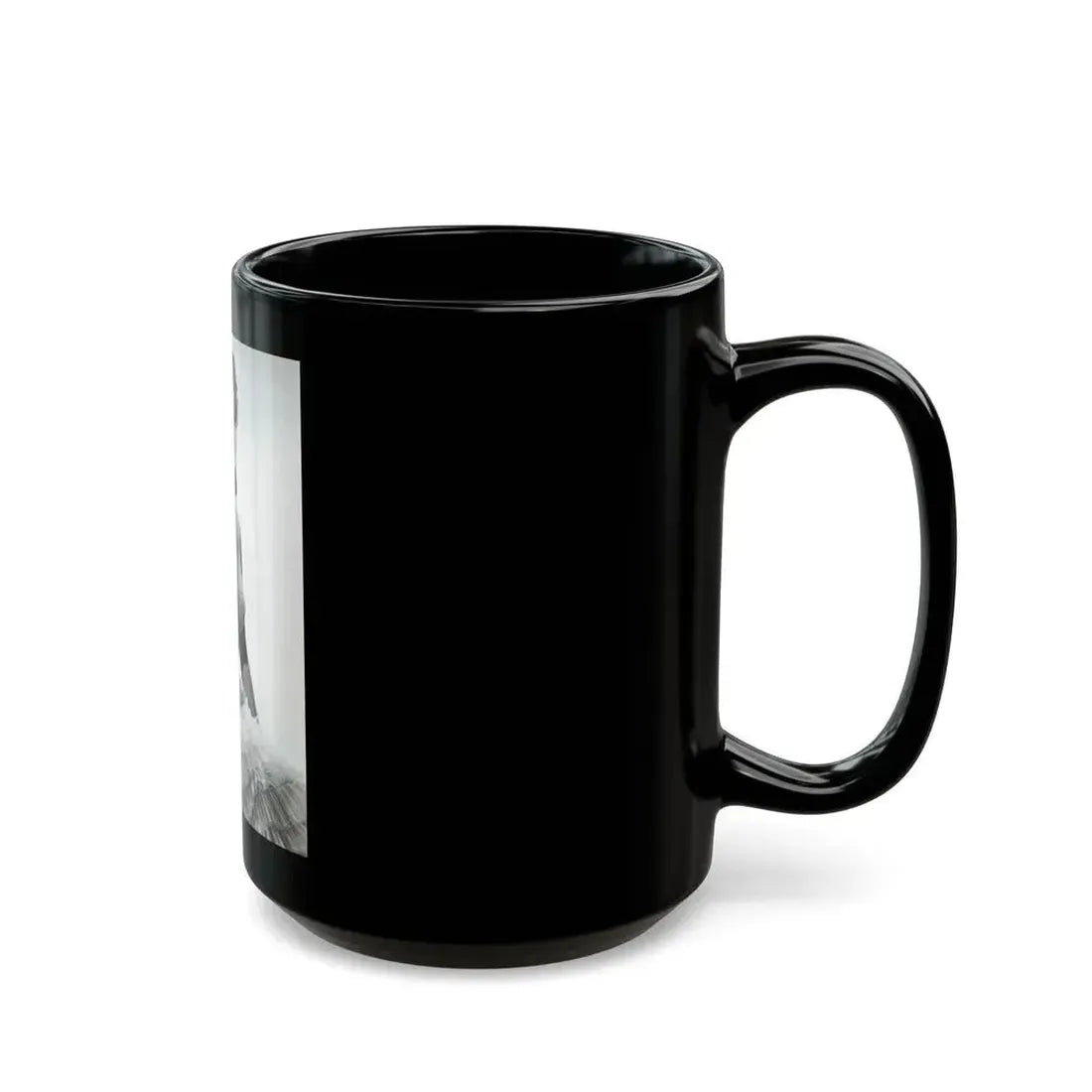 Jeanne Crain #177 (Vintage Female Icon) Black Coffee Mug - Go Mug Yourself