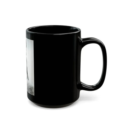 Jeanne Crain #177 (Vintage Female Icon) Black Coffee Mug - Go Mug Yourself