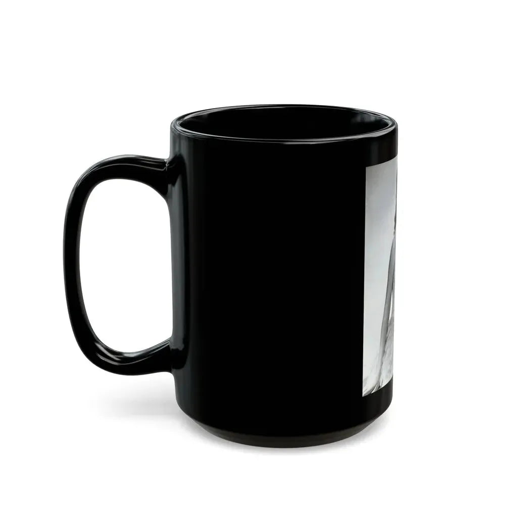 Jeanne Crain #177 (Vintage Female Icon) Black Coffee Mug - Go Mug Yourself