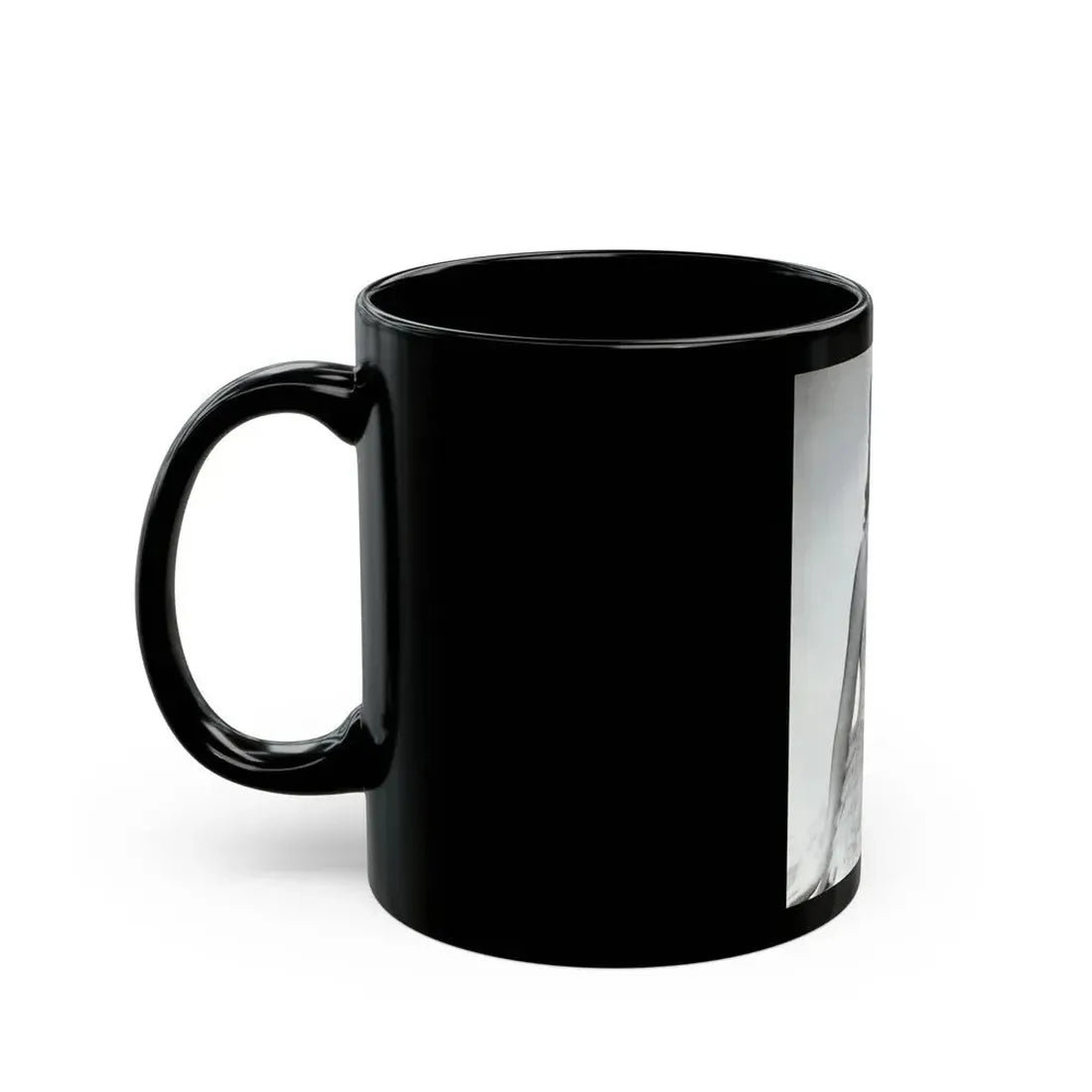 Jeanne Crain #177 (Vintage Female Icon) Black Coffee Mug - Go Mug Yourself