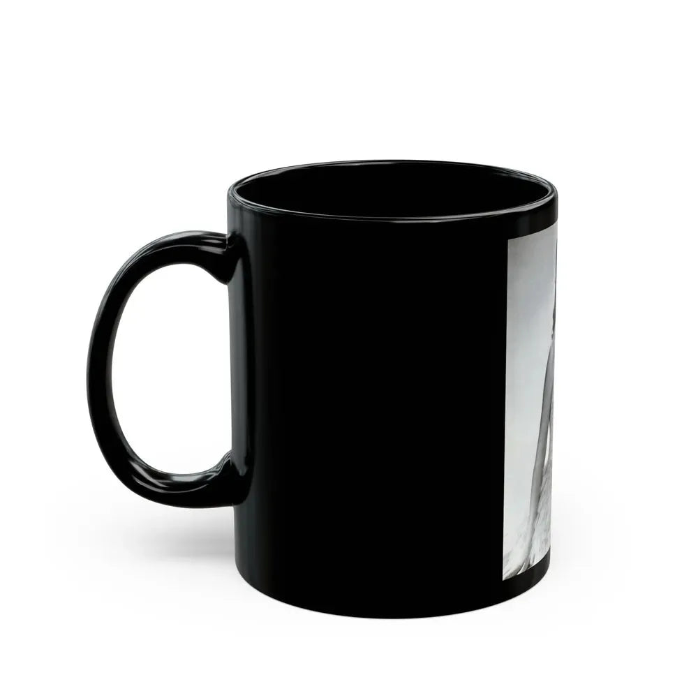 Jeanne Crain #177 (Vintage Female Icon) Black Coffee Mug - Go Mug Yourself