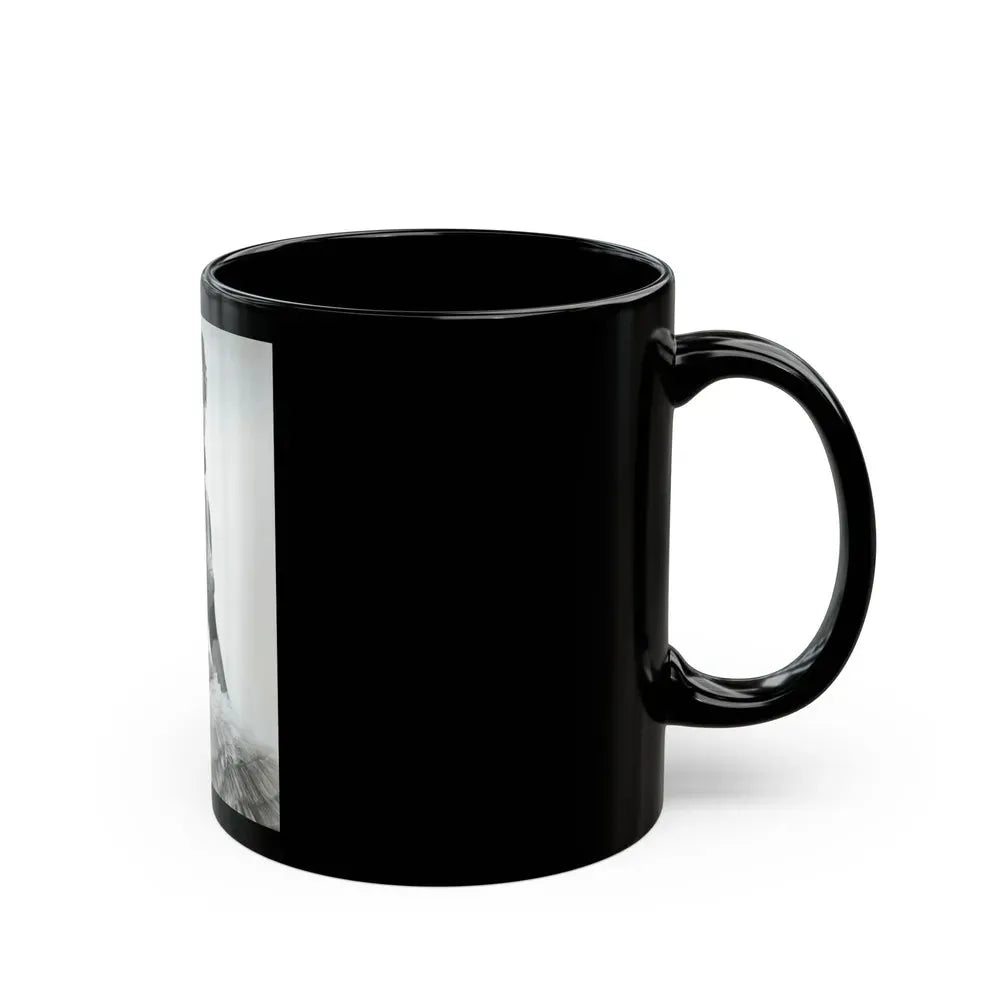 Jeanne Crain #177 (Vintage Female Icon) Black Coffee Mug - Go Mug Yourself