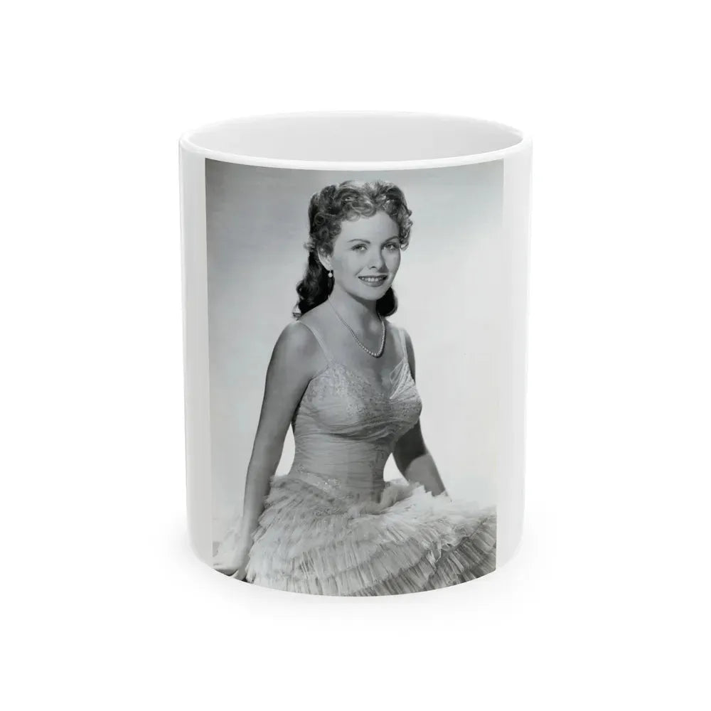 Jeanne Crain #177 (Vintage Female Icon) White Coffee Mug 11oz - Go Mug Yourself
