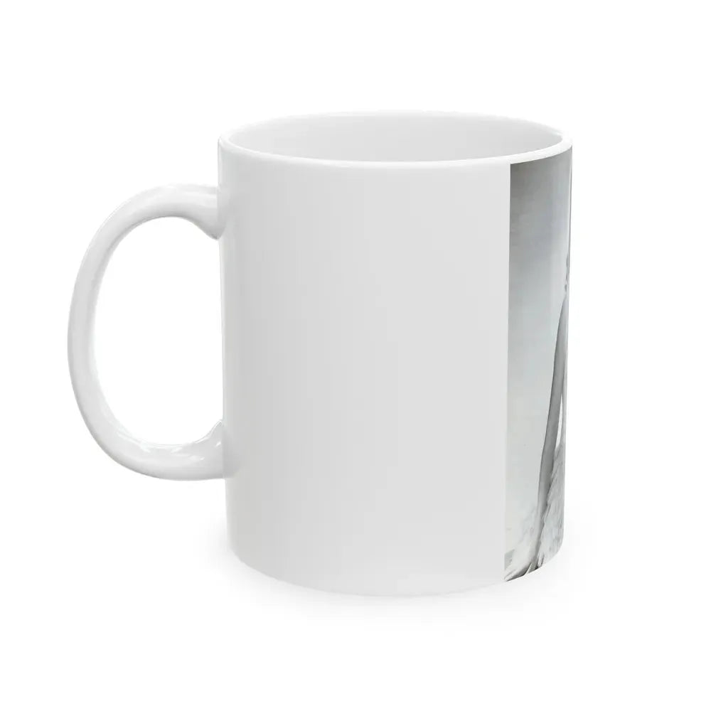 Jeanne Crain #177 (Vintage Female Icon) White Coffee Mug - Go Mug Yourself