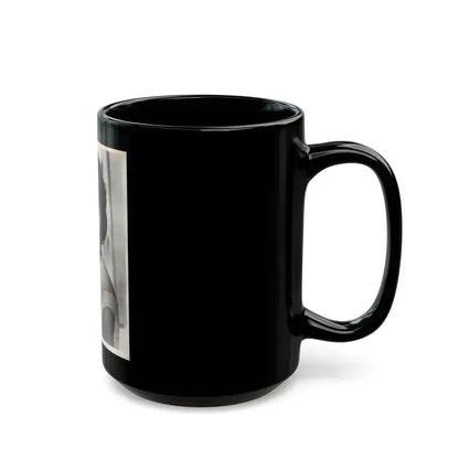 Jeanne Crain #183 (Vintage Female Icon) Black Coffee Mug - Go Mug Yourself