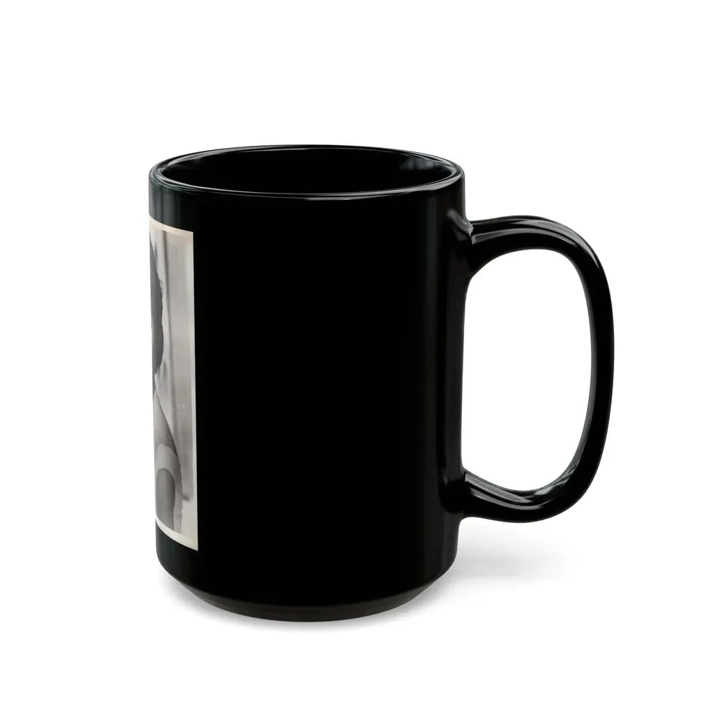 Jeanne Crain #183 (Vintage Female Icon) Black Coffee Mug - Go Mug Yourself