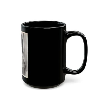 Jeanne Crain #183 (Vintage Female Icon) Black Coffee Mug - Go Mug Yourself
