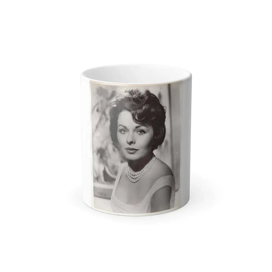 Jeanne Crain #183 (Vintage Female Icon) Color Changing Coffee Mug 11oz - Go Mug Yourself