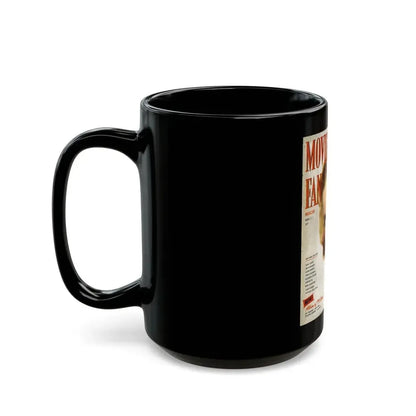 Jeanne Crain #193 - Mag. Cover (Vintage Female Icon) Black Coffee Mug - Go Mug Yourself