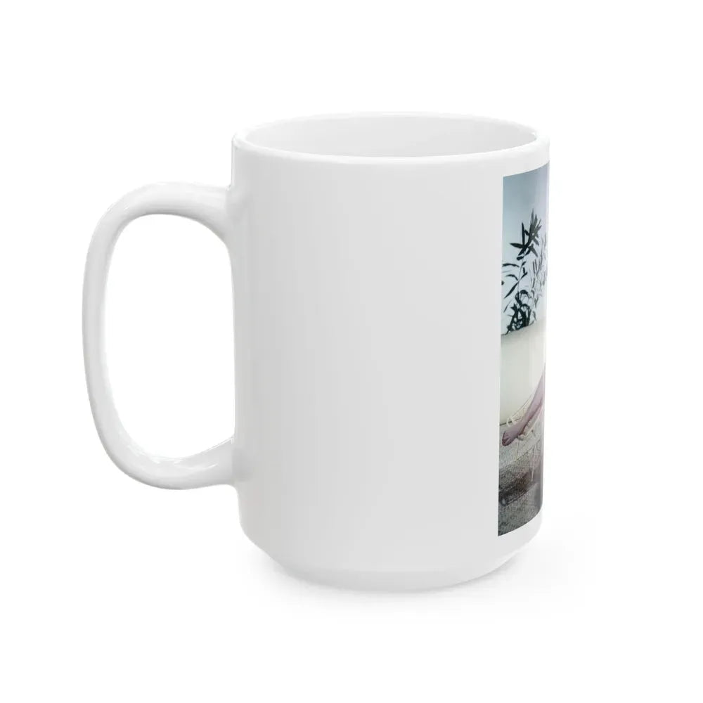 Jeanne Crain #195 (Vintage Female Icon) White Coffee Mug - Go Mug Yourself