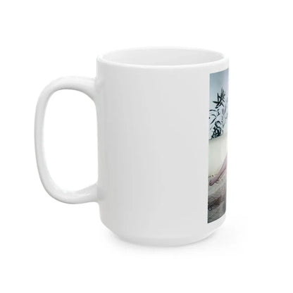 Jeanne Crain #195 (Vintage Female Icon) White Coffee Mug - Go Mug Yourself