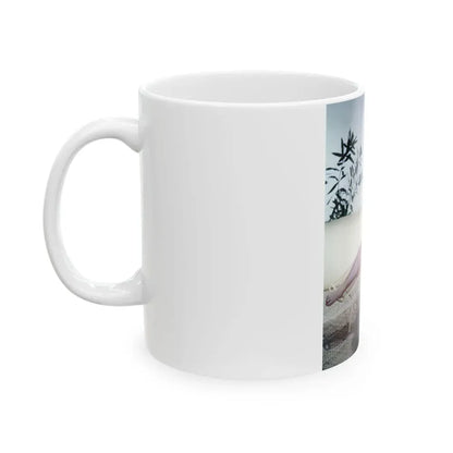Jeanne Crain #195 (Vintage Female Icon) White Coffee Mug - Go Mug Yourself