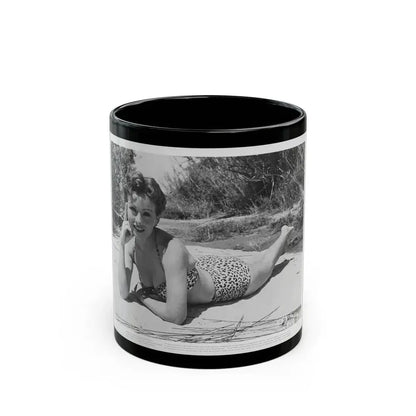 Jeanne Crain #81 (Vintage Female Icon) Black Coffee Mug 11oz - Go Mug Yourself