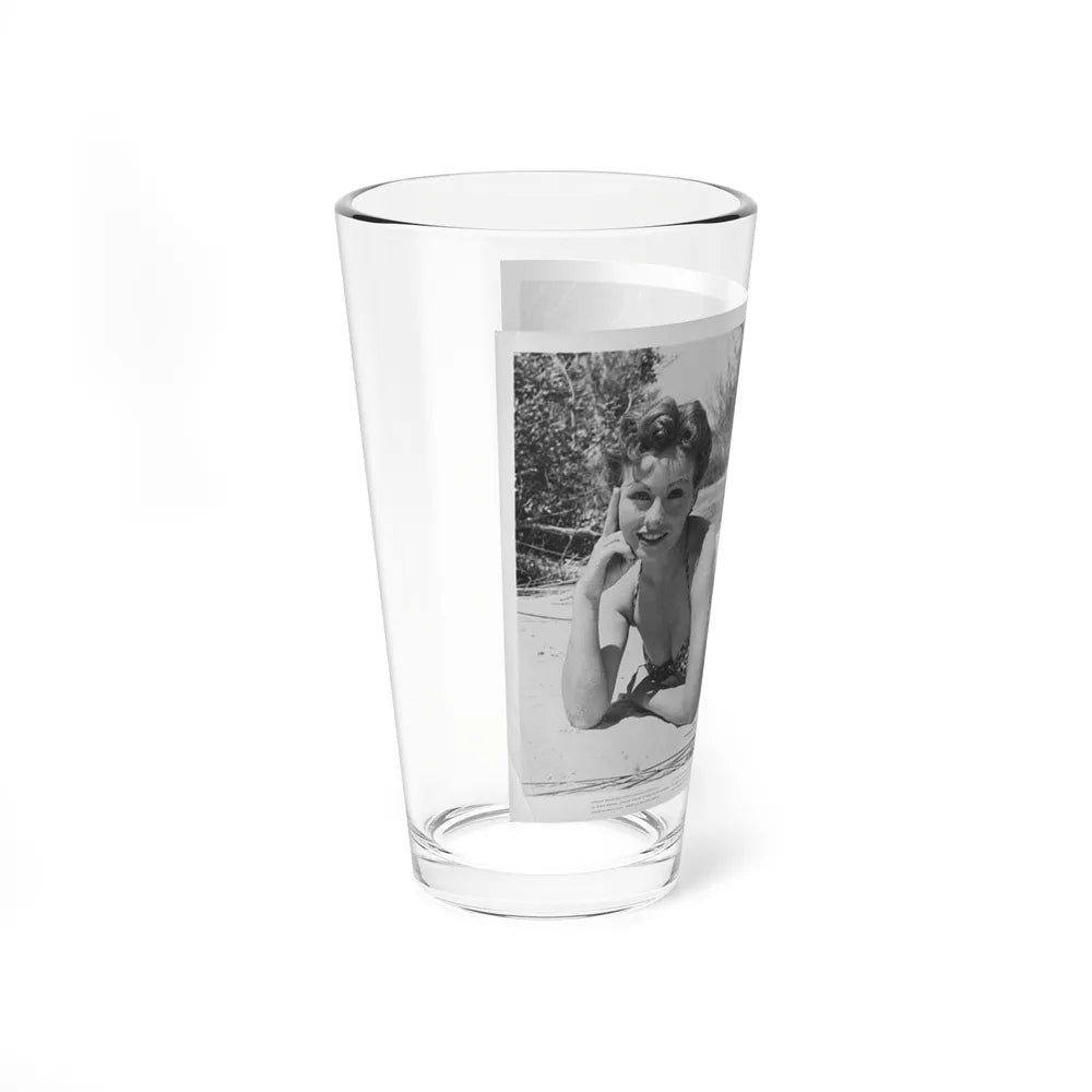 Jeanne Crain #81 (Vintage Female Icon) Pint Glass 16oz - Go Mug Yourself