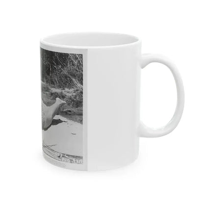 Jeanne Crain #81 (Vintage Female Icon) White Coffee Mug - Go Mug Yourself