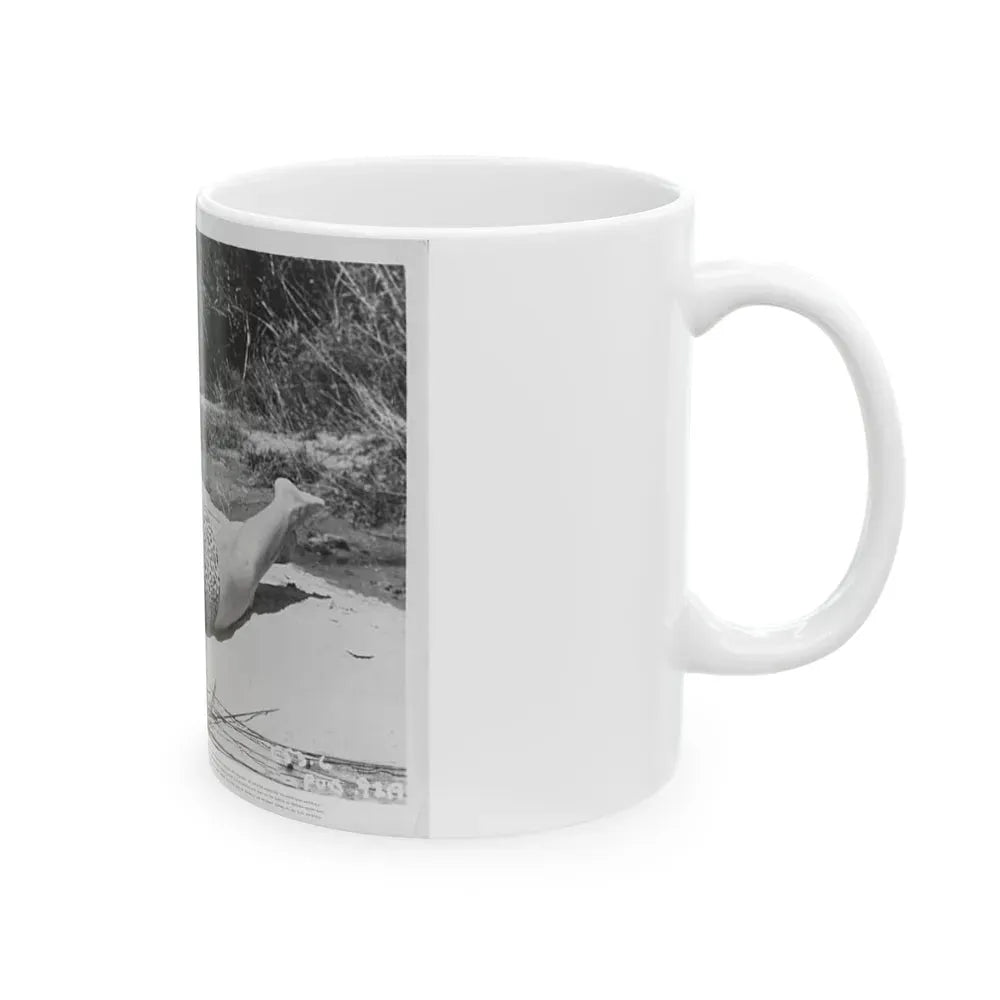 Jeanne Crain #81 (Vintage Female Icon) White Coffee Mug - Go Mug Yourself