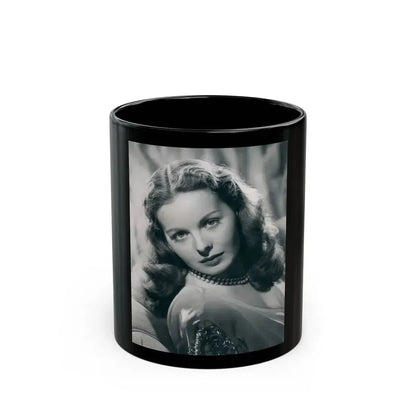 Jeanne Crain #97 (Vintage Female Icon) Black Coffee Mug 11oz - Go Mug Yourself