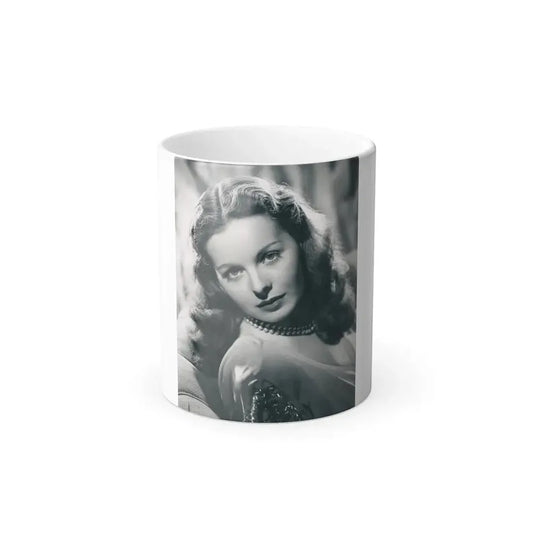 Jeanne Crain #97 (Vintage Female Icon) Color Changing Coffee Mug 11oz - Go Mug Yourself