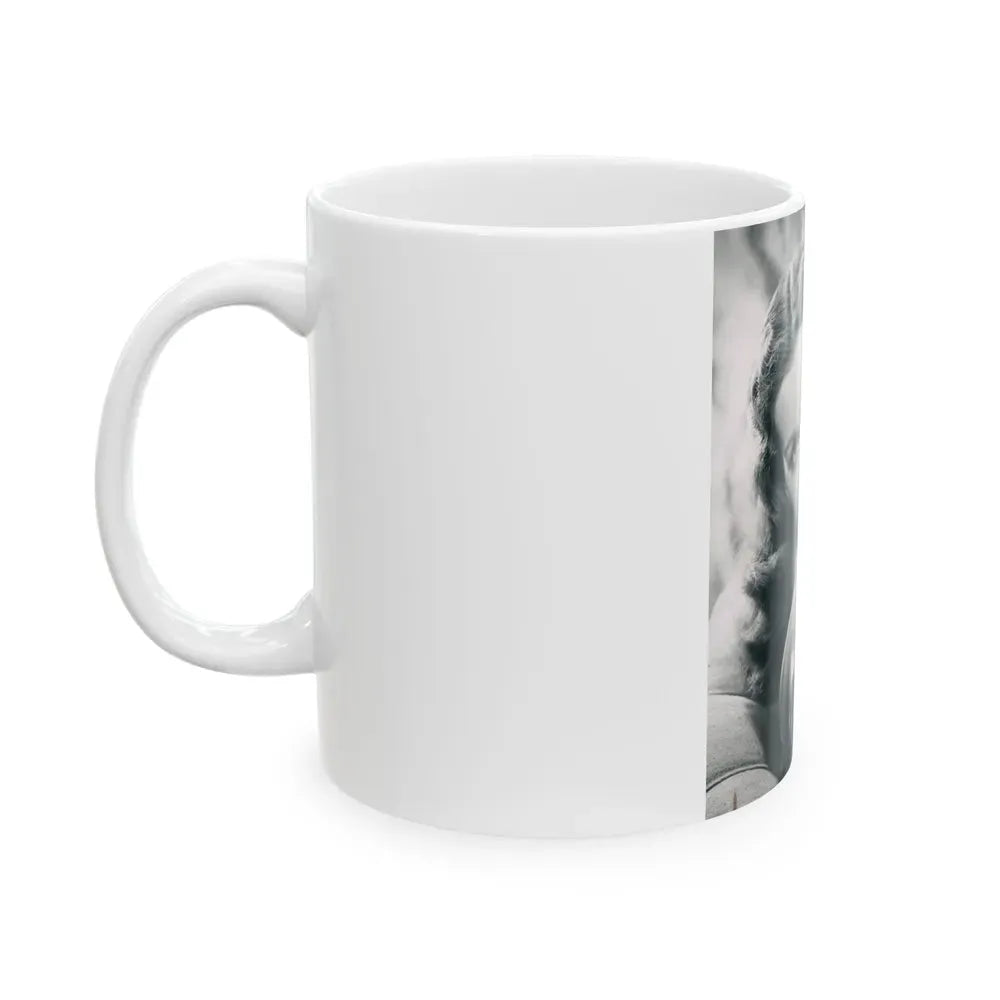 Jeanne Crain #97 (Vintage Female Icon) White Coffee Mug - Go Mug Yourself