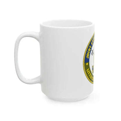 JEB Little Creek Fort Story (U.S. Navy) White Coffee Mug - Go Mug Yourself
