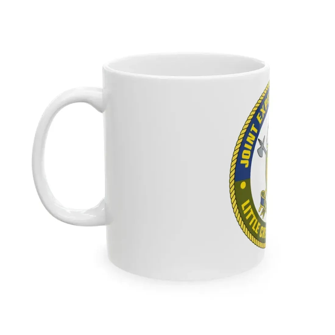JEB Little Creek Fort Story (U.S. Navy) White Coffee Mug - Go Mug Yourself