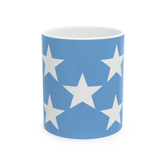 Jefe de operaciones navales armada Argentina bandera (Argentina) White Coffee Mug 11oz - Go Mug Yourself