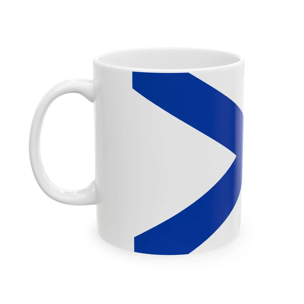 Jefe del Estado Mayor General Armada Argentina bandera (Argentina) White Coffee Mug - Go Mug Yourself