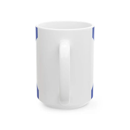 Jefe del Estado Mayor General Armada Argentina bandera (Argentina) White Coffee Mug - Go Mug Yourself