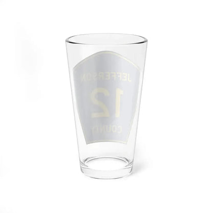 Jefferson County Route 12 AL (Alabama) (Road Sign) Pint Glss 16oz - Go Mug Yourself