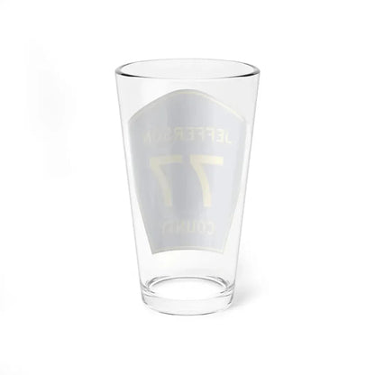 Jefferson County Route 77 AL (Alabama) (Road Sign) Pint Glass 16oz - Go Mug Yourself