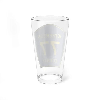 Jefferson County Route 77 AL (Alabama) (Road Sign) Pint Glss 16oz - Go Mug Yourself