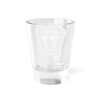 Jefferson County Route 77 AL (Alabama) (Road Sign) Shot Glass 1.5oz - Go Mug Yourself