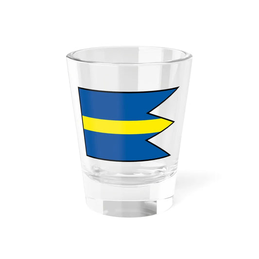 Jelenec Nitra Flag (Slovakia) Shot Glass 1.5oz 1.5oz - Go Mug Yourself