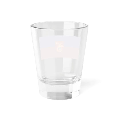 Jelgava flag (Latvia) Shot Glass 1.5oz - Go Mug Yourself