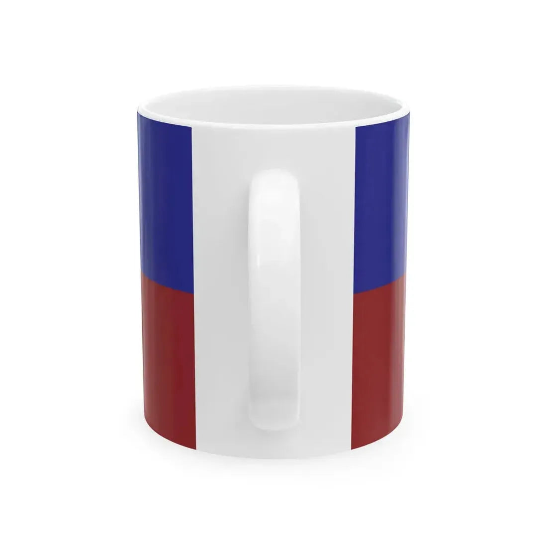 Jelgava flag (Latvia) White Coffee Mug - Go Mug Yourself