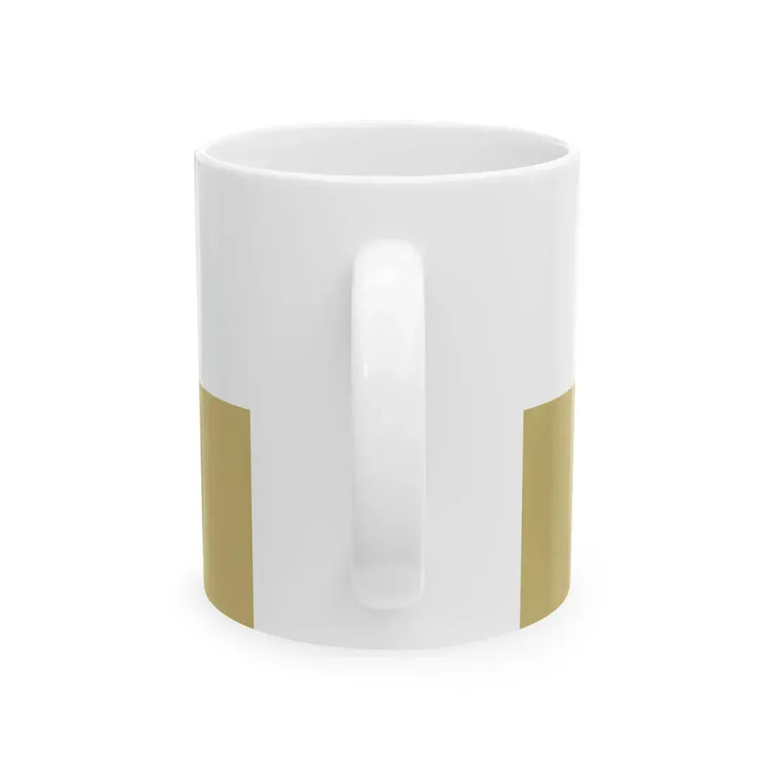 Jelgavas novada karogs (Latvia) White Coffee Mug - Go Mug Yourself