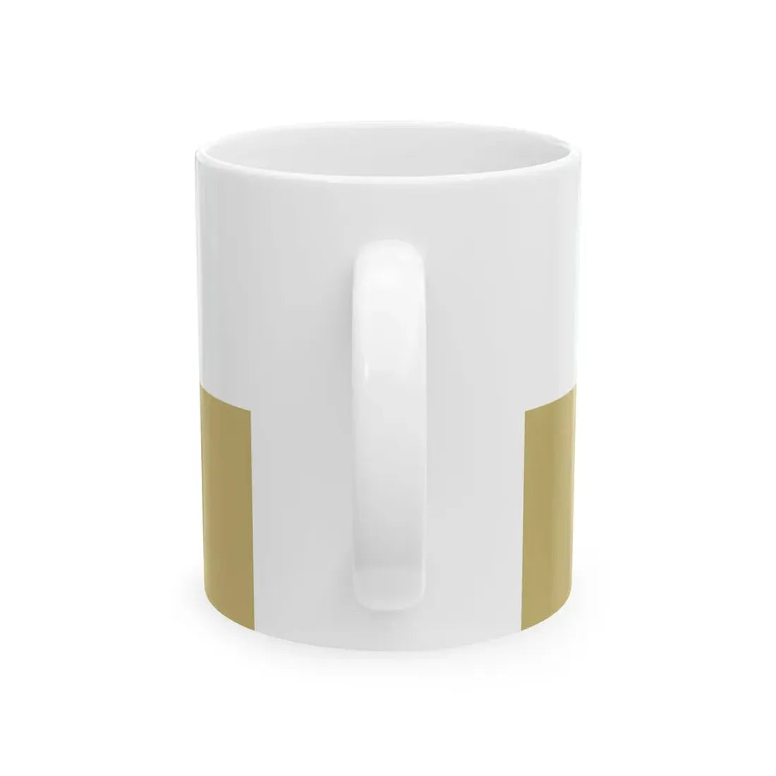 Jelgavas novada karogs (Latvia) White Coffee Mug - Go Mug Yourself