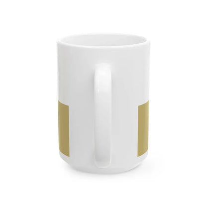 Jelgavas novada karogs (Latvia) White Coffee Mug - Go Mug Yourself