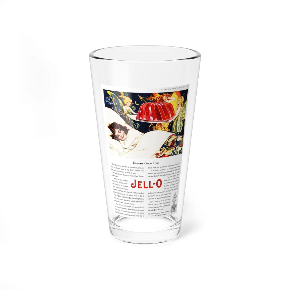 JELL-O ad, Ladies' Home Journal, March 1919 - Pint Glass 16oz-16oz-Go Mug Yourself