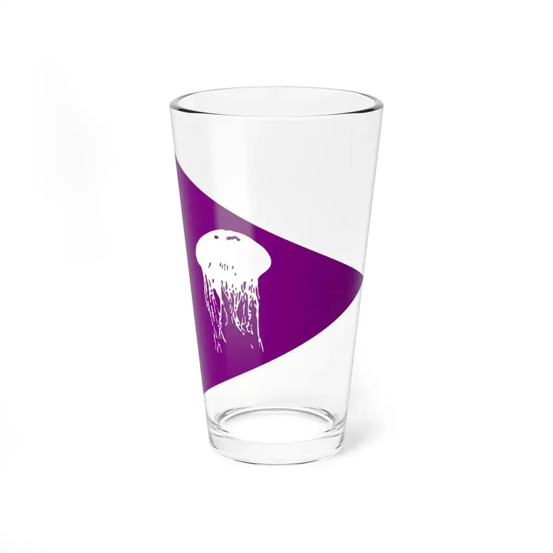 Jellyfish Beach Flag (Israel) Pint Glass 16oz 16oz - Go Mug Yourself