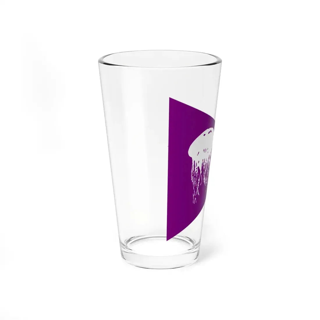Jellyfish Beach Flag (Israel) Pint Glass 16oz - Go Mug Yourself